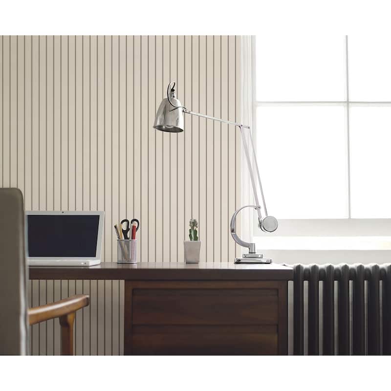 Galerie Wallcoverings Smart Stripes 2 Napkin Stripe Vinyl on Non-Woven Matte Wallpaper Roll