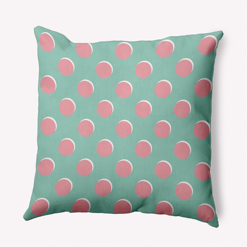 Polka Dots Decorative Throw Pillow