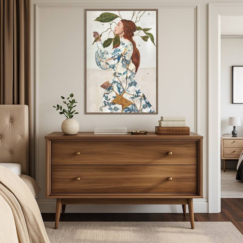 Le Voyage Fantastique No. 3 by Karenina Fabrizzi Framed Canvas Wall Art Print