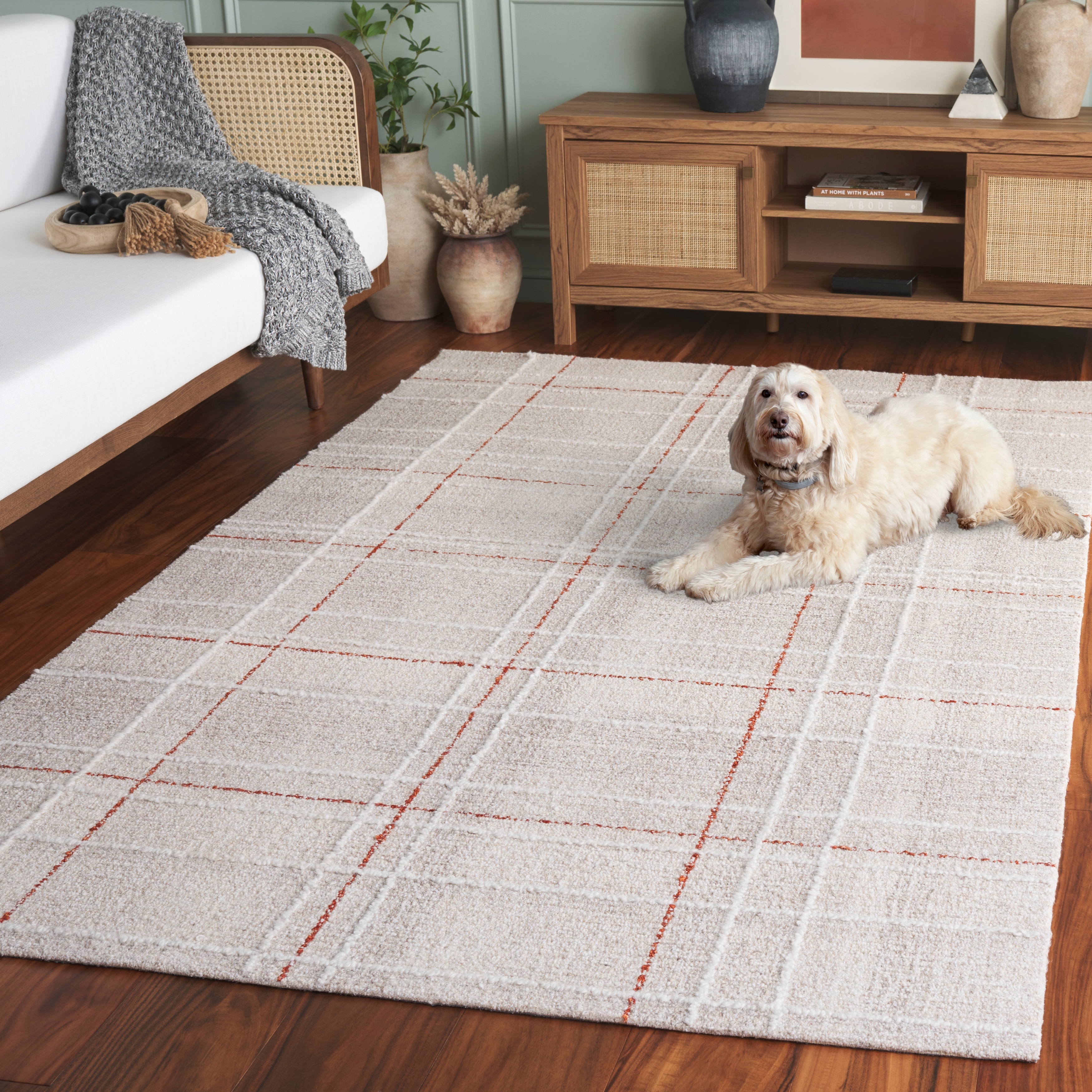 SAFAVIEH Handmade Genre Relika Wool Rug - Overstock - 43179438