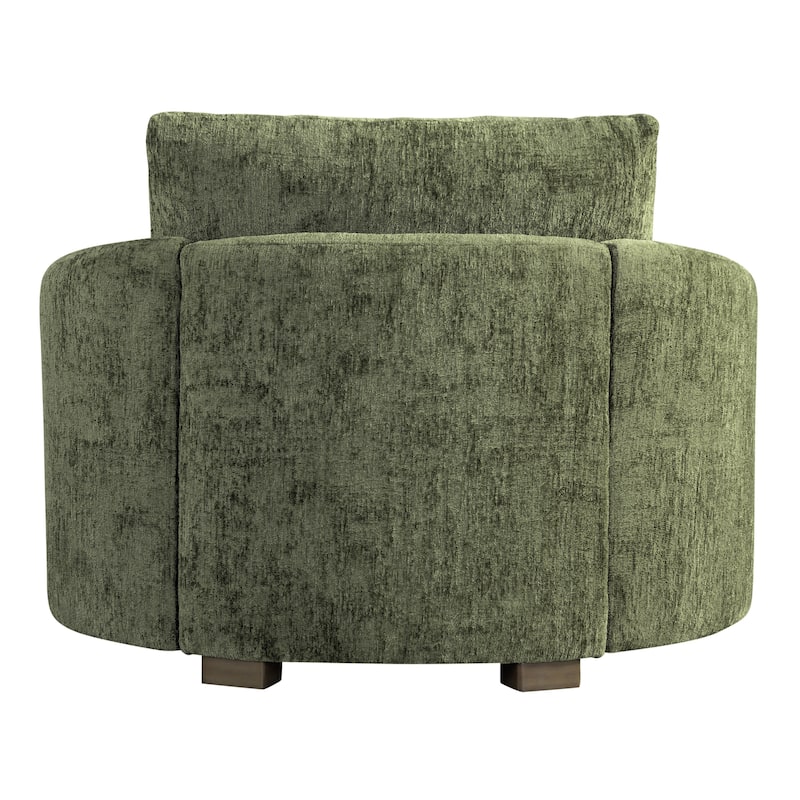 Studio Living Myers Large Accent Chair in Boucle Fabric