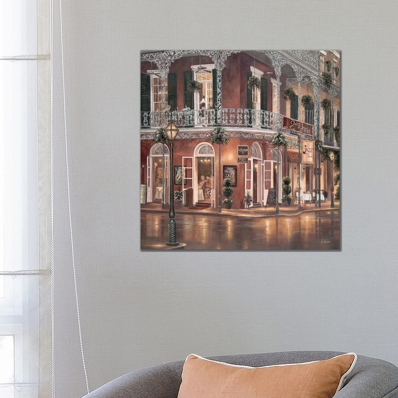 iCanvas "Jazz du Jour" by Betsy Brown Canvas Print - 26x26x1.5