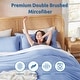 preview thumbnail 104 of 175, Nestl Ultra Soft Double Brushed Microfiber Duvet Cover Set with Button Closure