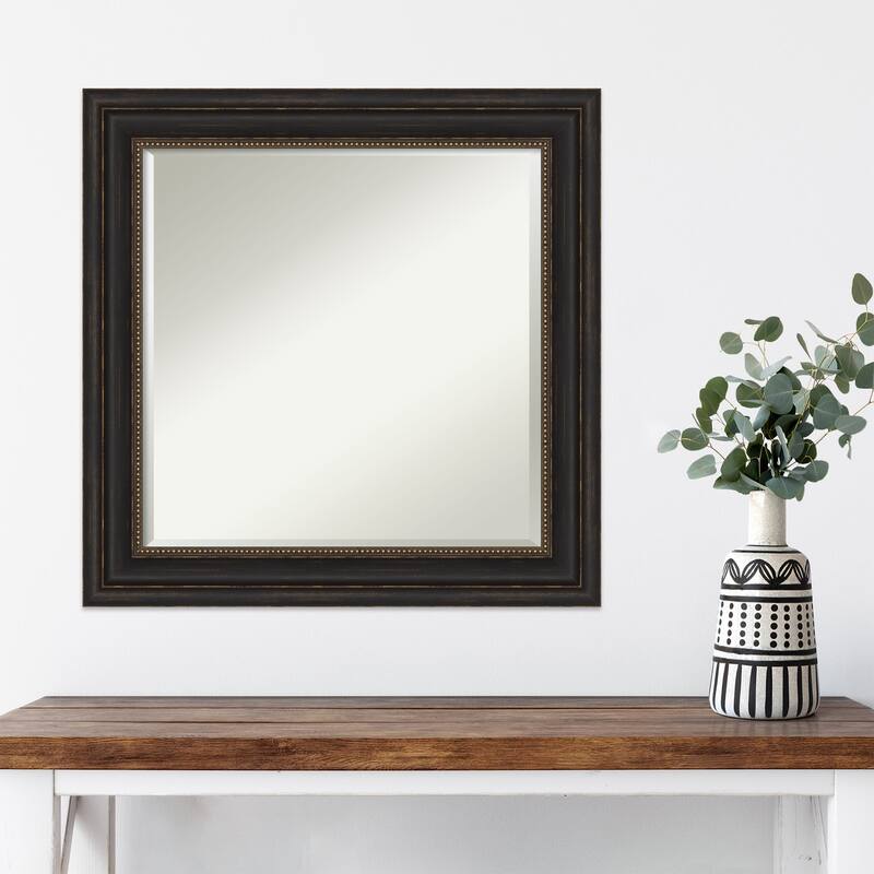Beveled Wall Mirror - Accent Bronze Frame - Accent Bronze