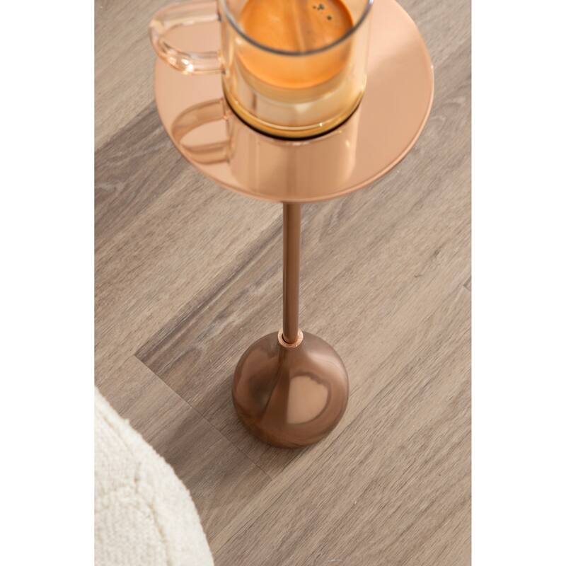 Kate and Laurel Hersi Metal Drink Table