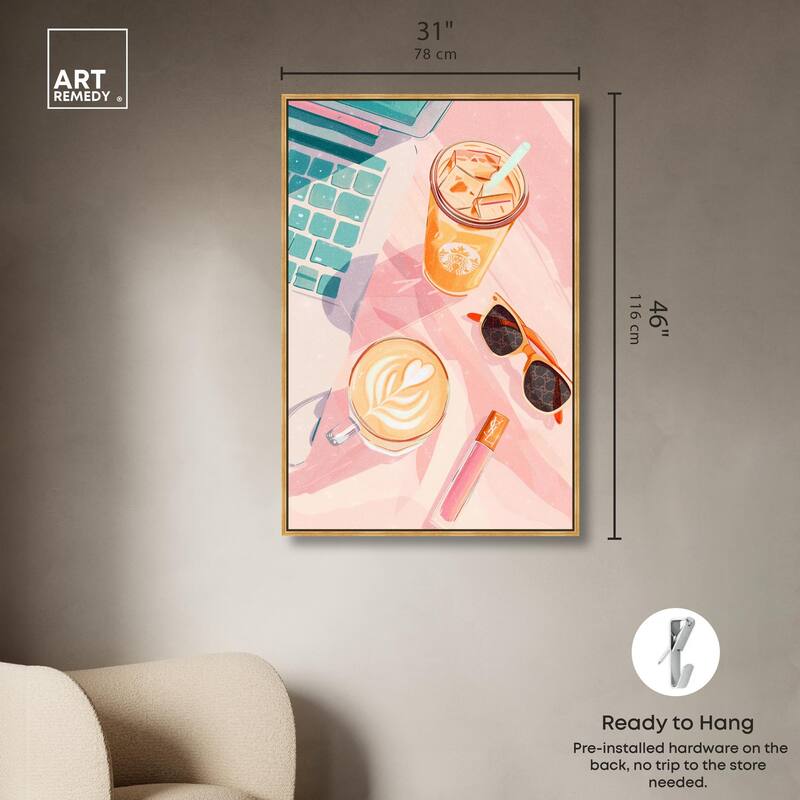 Summer Studies Canvas by Art Remedy