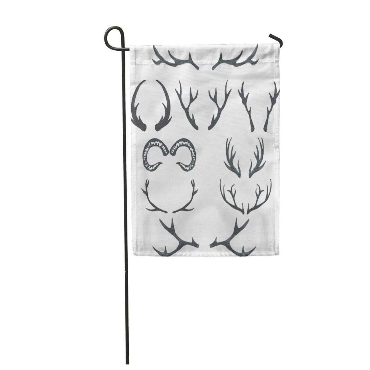 Shop Moose Watercolor Hand Drawing Deer Antlers Beast Garden Flag Decorative Flag House Banner 28x40 Inch On Sale Overstock 31337589