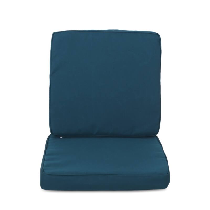 Coesse Outdoor Water Resistant Fabric Club Chair Cushions (Set of 4) by Christopher Knight Home