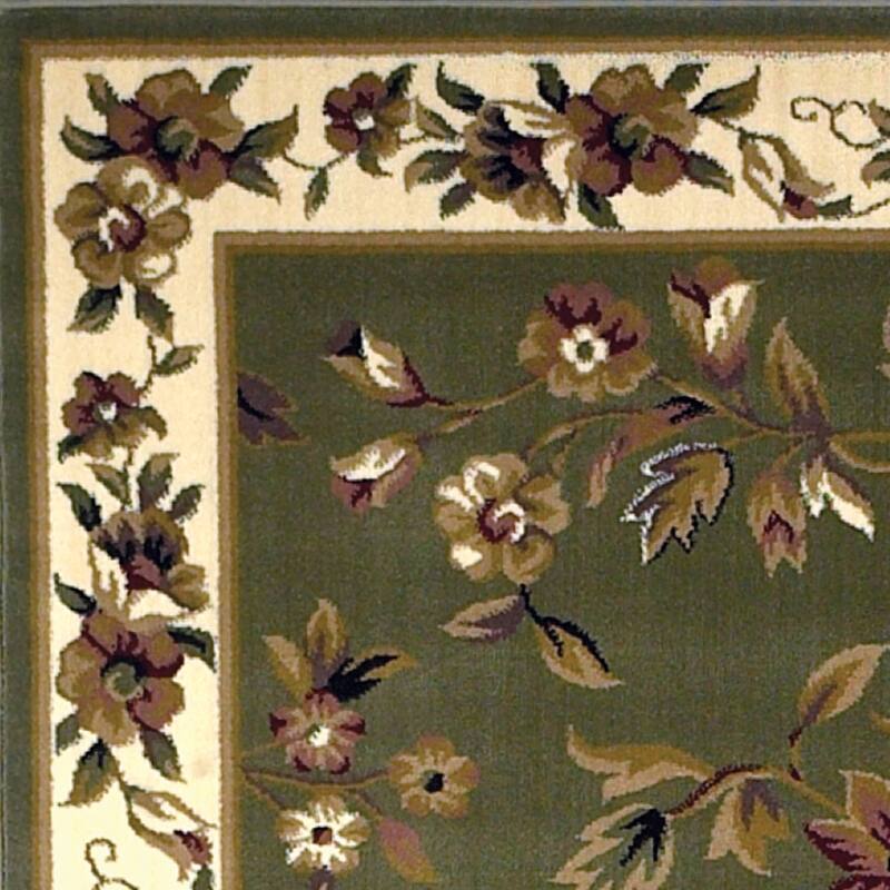 Copper Grove Veit Ivory Classic Floral Area Rug