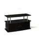 preview thumbnail 13 of 15, Porch & Den Derbigny TV Stand with 2 Storage Cabinets and Shelf