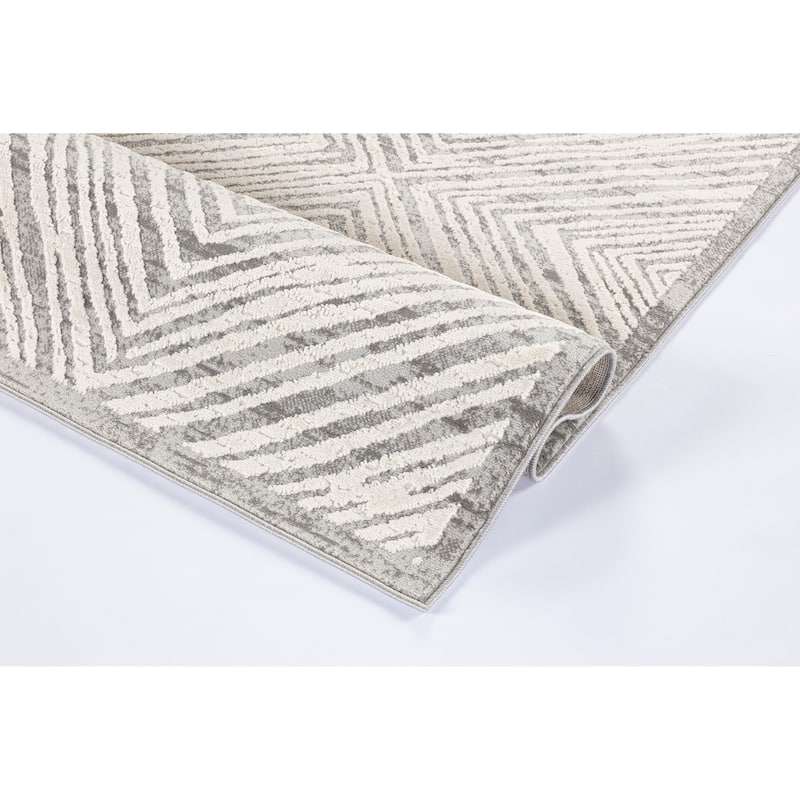 Cairo Collection Transitional Abstract Area Rug