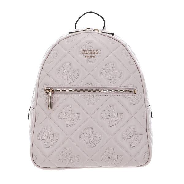 GUESS Beige Logo Backpack GUESS Beige Logo Backpack Adjustable Strap Outer Pockets for  main image 2