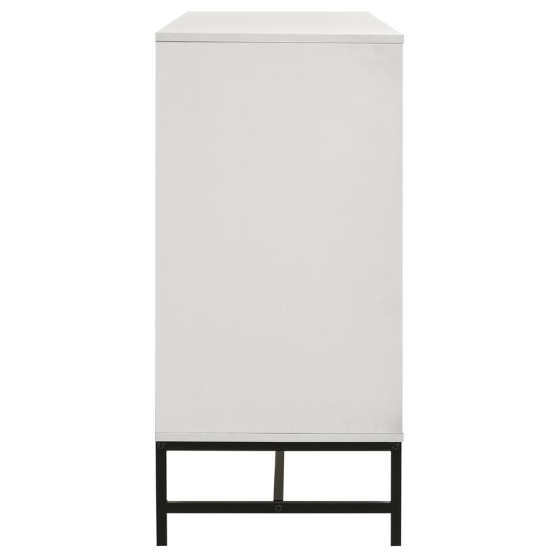 Taraval White 6-drawer Bedroom Dresser