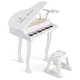 preview thumbnail 1 of 7, Gymax 37 Keys Kids Piano Keyboard Toy Toddler Musical Instrument w/ White