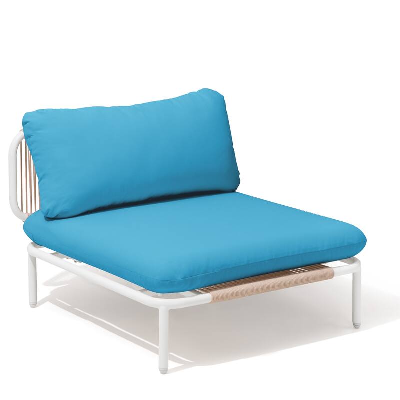 Pellebant Outdoor Sectional Sofa Patio Conversation Seating Set