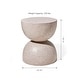 preview thumbnail 48 of 58, Glitzhome 18"H Modern MGO Faux Terrazzo Planter Stand Garden Stool