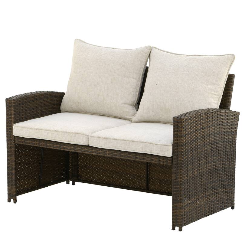 Norton Collection 4-Piece All-Weather Conversation Set by National Tree Company - 46 inches