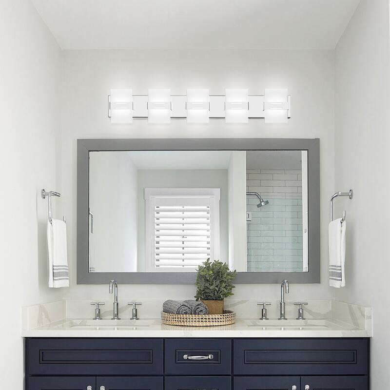 LED Vanity Light Bathroom Light Fixtures Dimmable Bathroom Vanity Lighting Fixtures