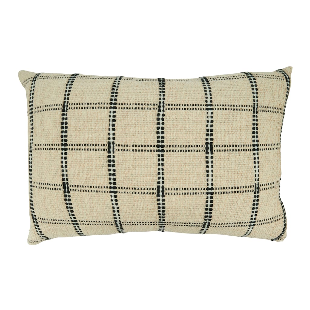 Checkered Throw Pillow