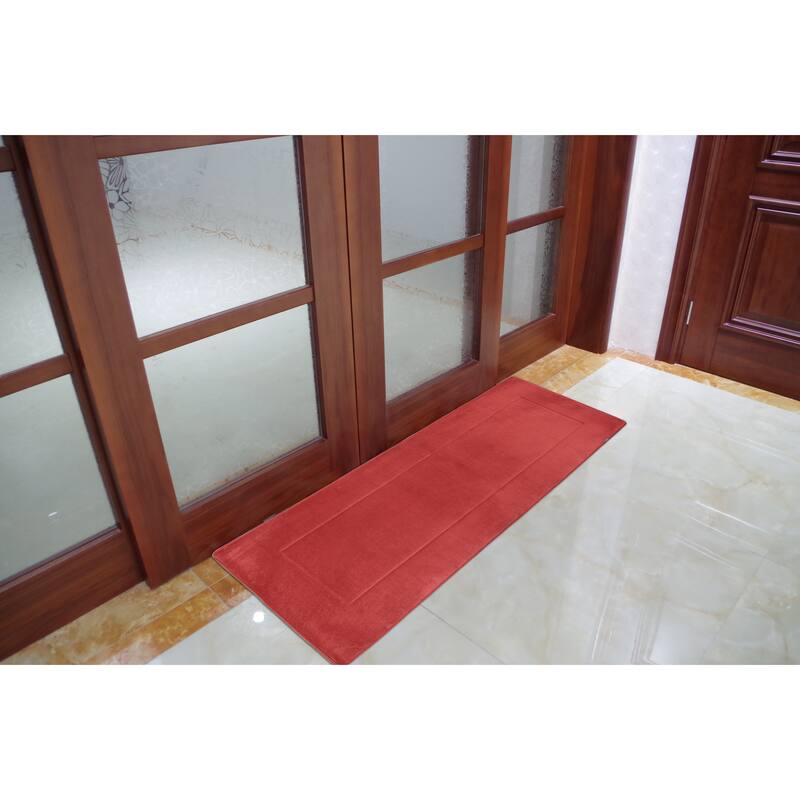 Ultra-Soft Extra-Thick Non-Slip Memory Foam Long Bath Runner Mat 2 ft x 5 ft