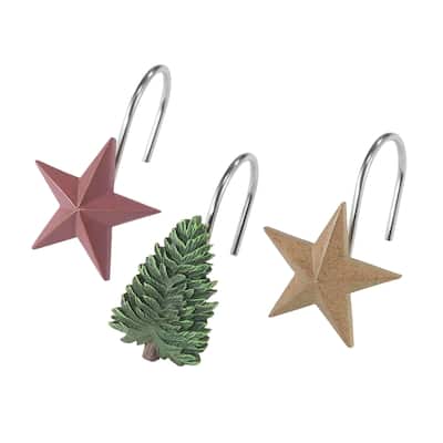 Avanti Linens Trees Shower Hooks - Multicolor