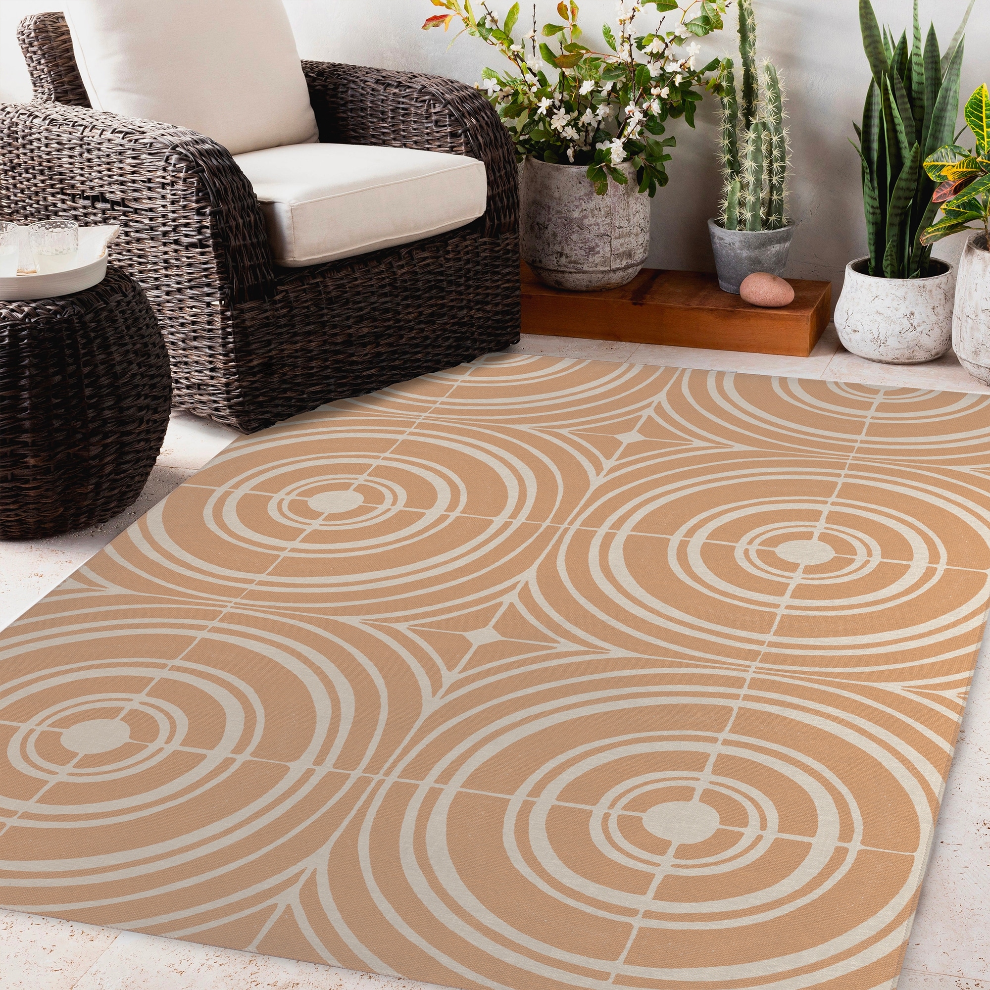 Cream Non-slip Rug Pad : Target