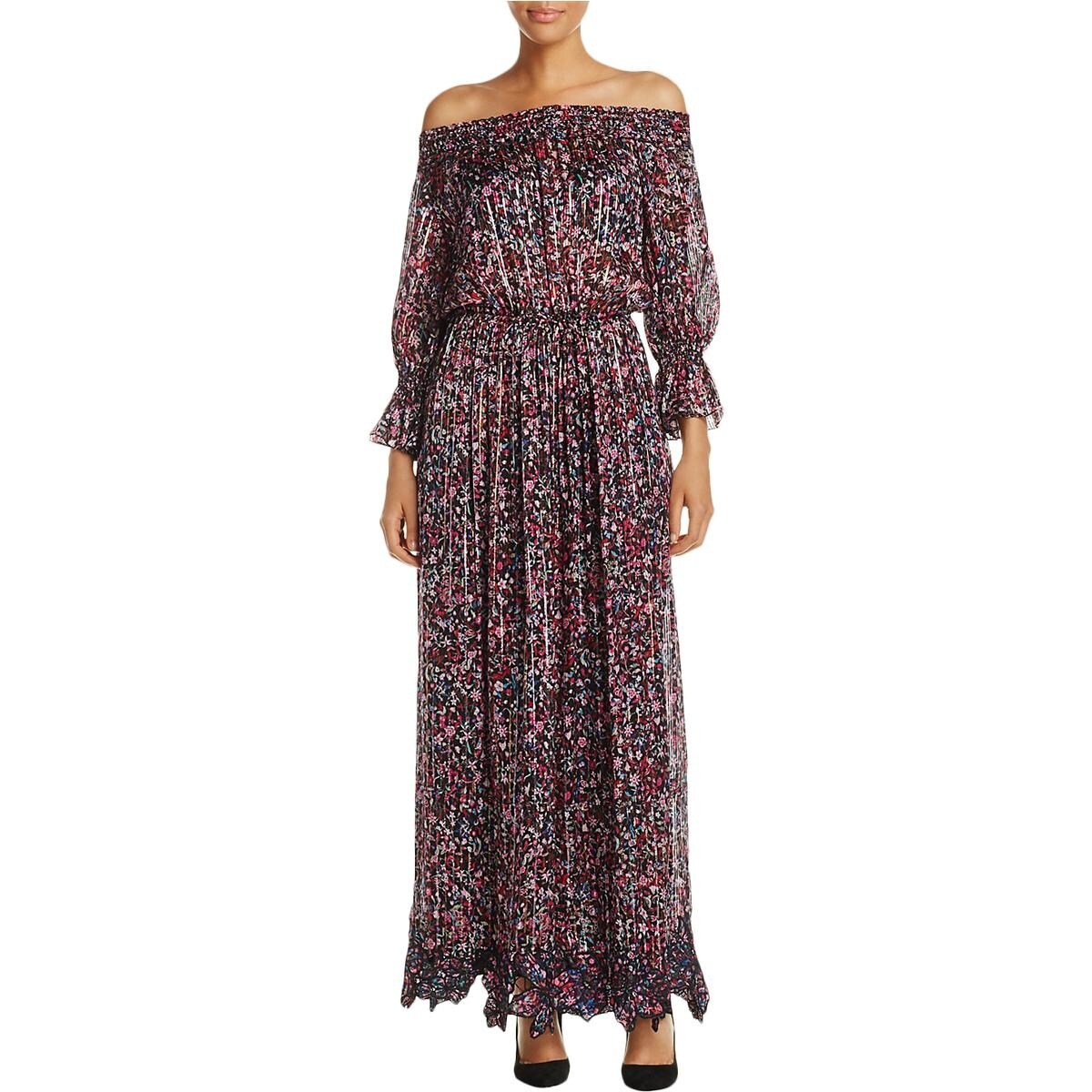 tahari maxi dresses floral