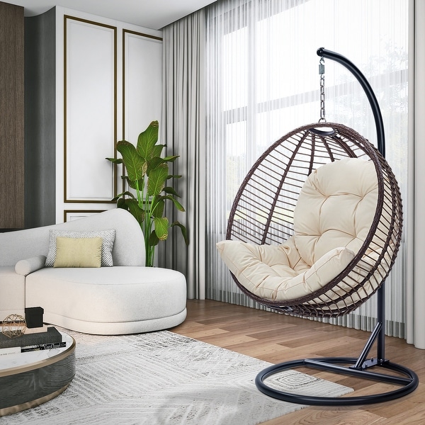 egg shaped rocking chair