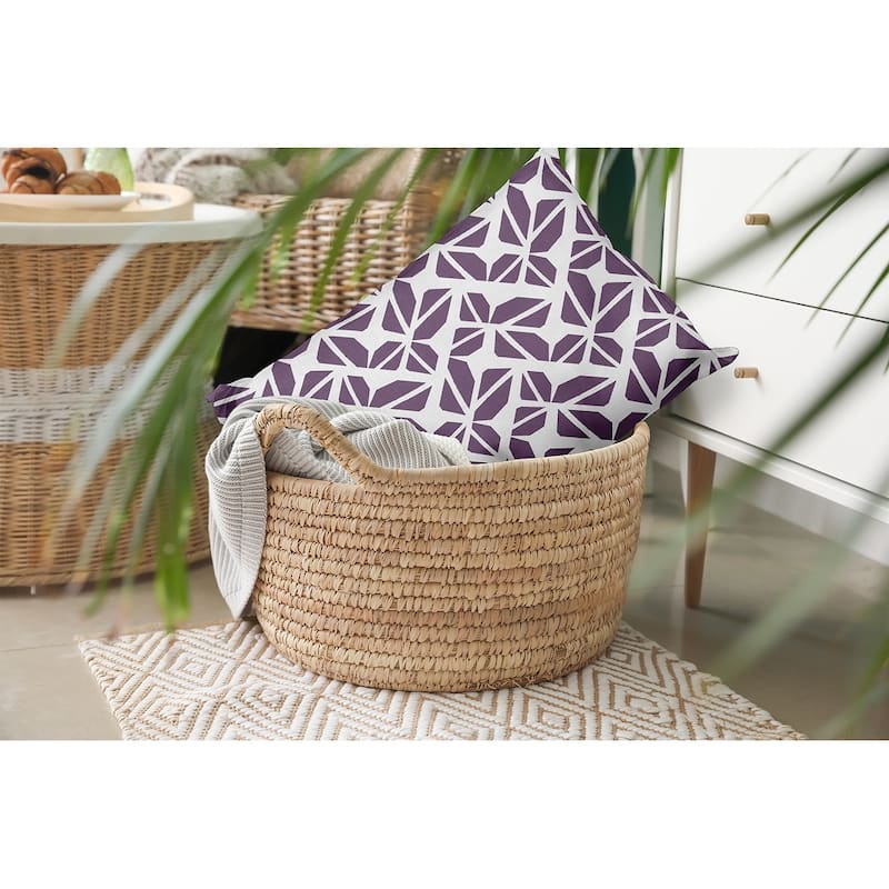 Kaleidoscope Graffiti Indoor/Outdoor Throw Pillow