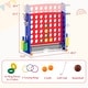 preview thumbnail 43 of 48, Costway Giant 4-in-a-Row Game Set with Ring-toss, Basketball Hoop, - See Details