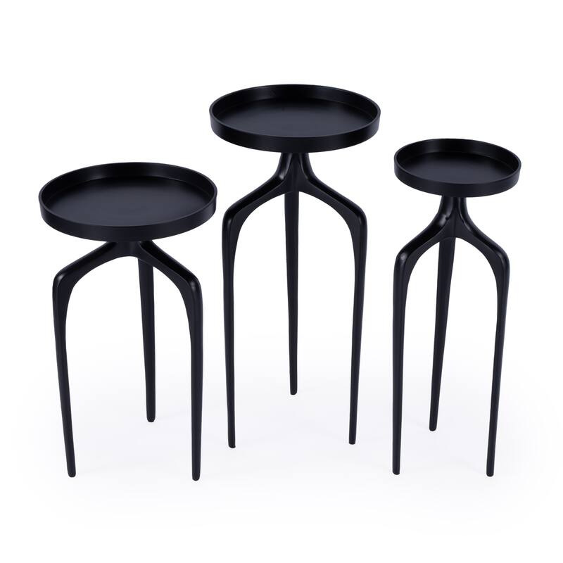 Emilie Outdoor Scatter Tables - Set of 3