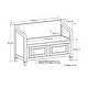 preview thumbnail 12 of 39, WYNDENHALL Hampshire SOLID WOOD 42 inch Wide Traditional Entryway Storage Bench - 42 W x 18 D x 29.5 H