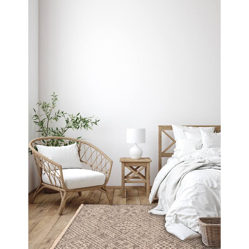 Marrakech Grey Kilim 5'1" x 8'0" - 5'1 x 8'0