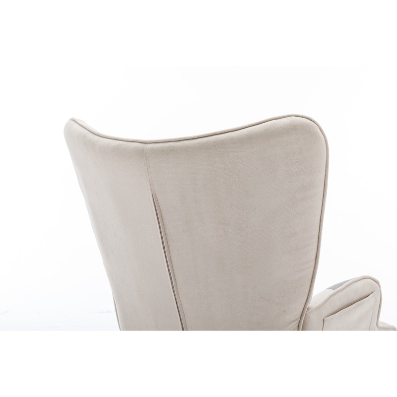 Modern Patchwork Accent Chair for Living Room Bedroom Studio