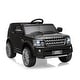 preview thumbnail 8 of 33, 12V 3.7 Mph Licensed Land Rover Ride On Car Black