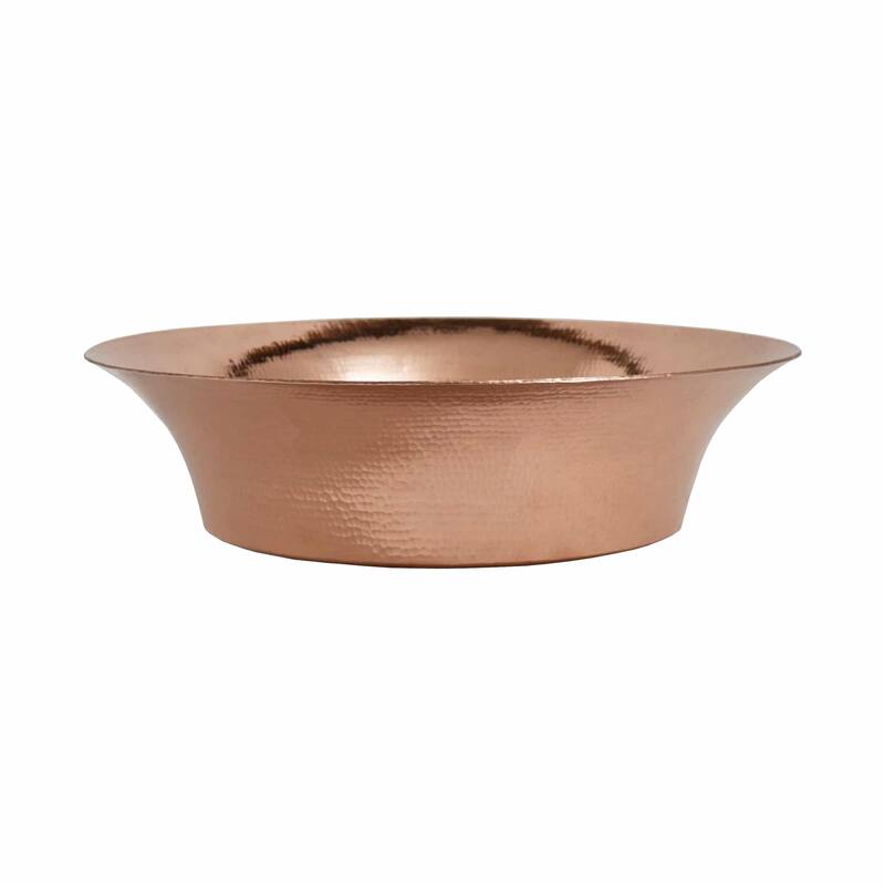 Native Trails Maestro Bajo 16-1/4" Copper Vessel Bathroom Sink