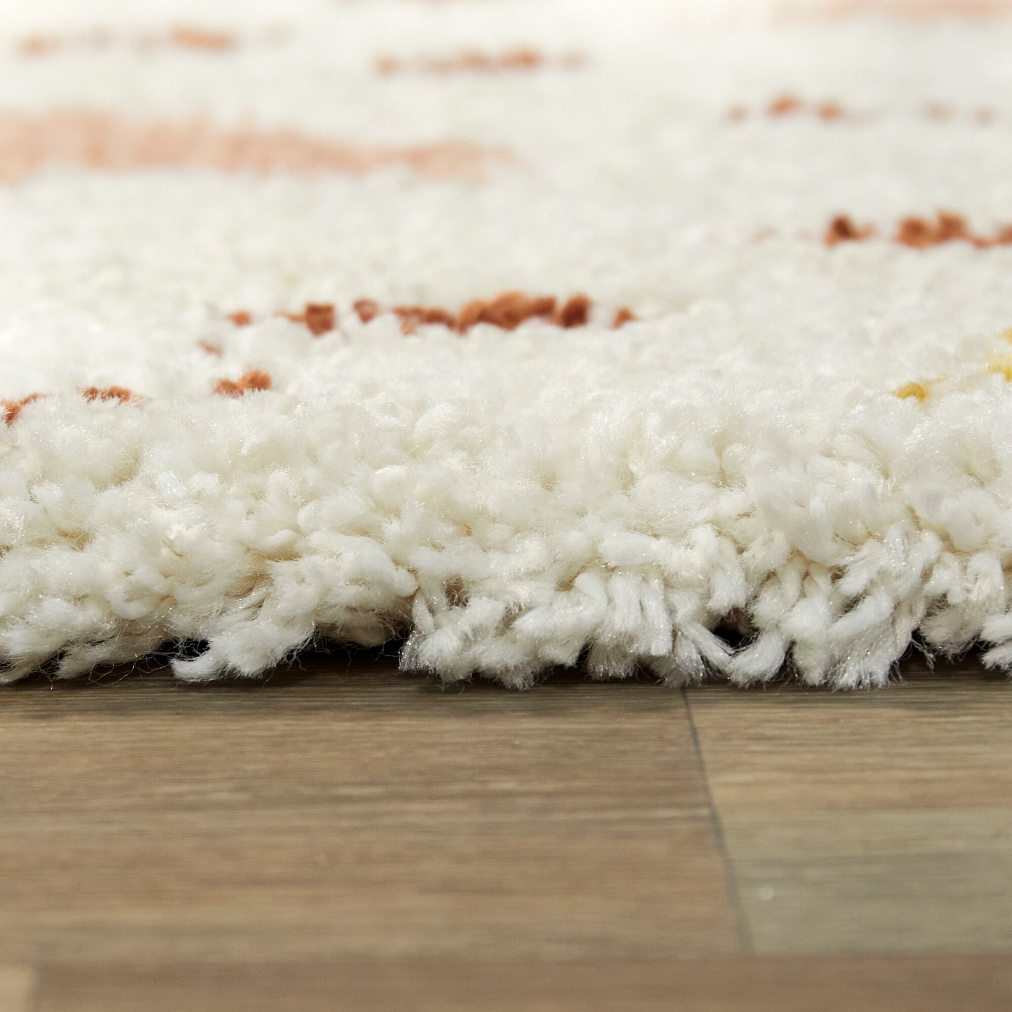 Belmonte Geometric Shag Area Rug