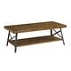preview thumbnail 1 of 27, Carbon Loft Oliver Rustic Wood Coffee Table Brown
