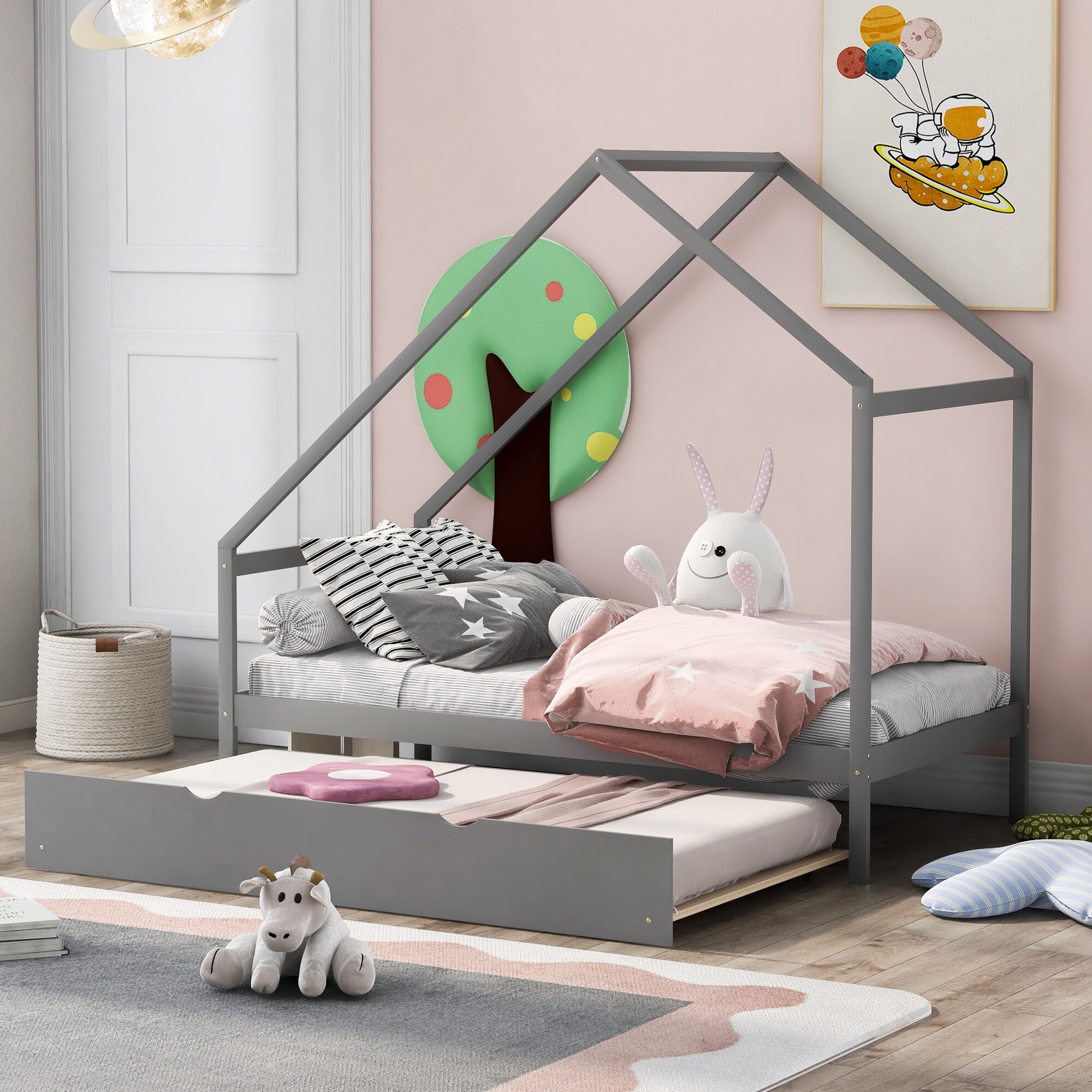 Montessori trundle bed cheap