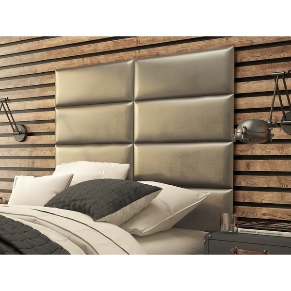 Shop Vant Upholstered Wall Panels (Headboards) Sets of 4 ...