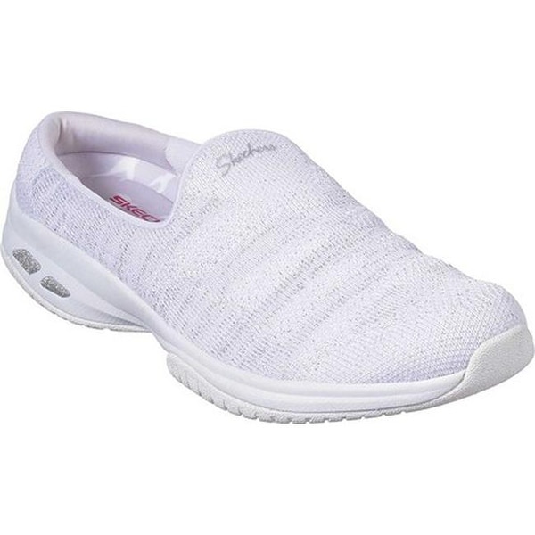 skechers relaxed fit silver