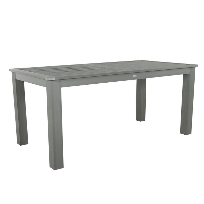 HIGHWOOD Counter Height Rectangular Outdoor Table 42" x 84" - Coastal Teak
