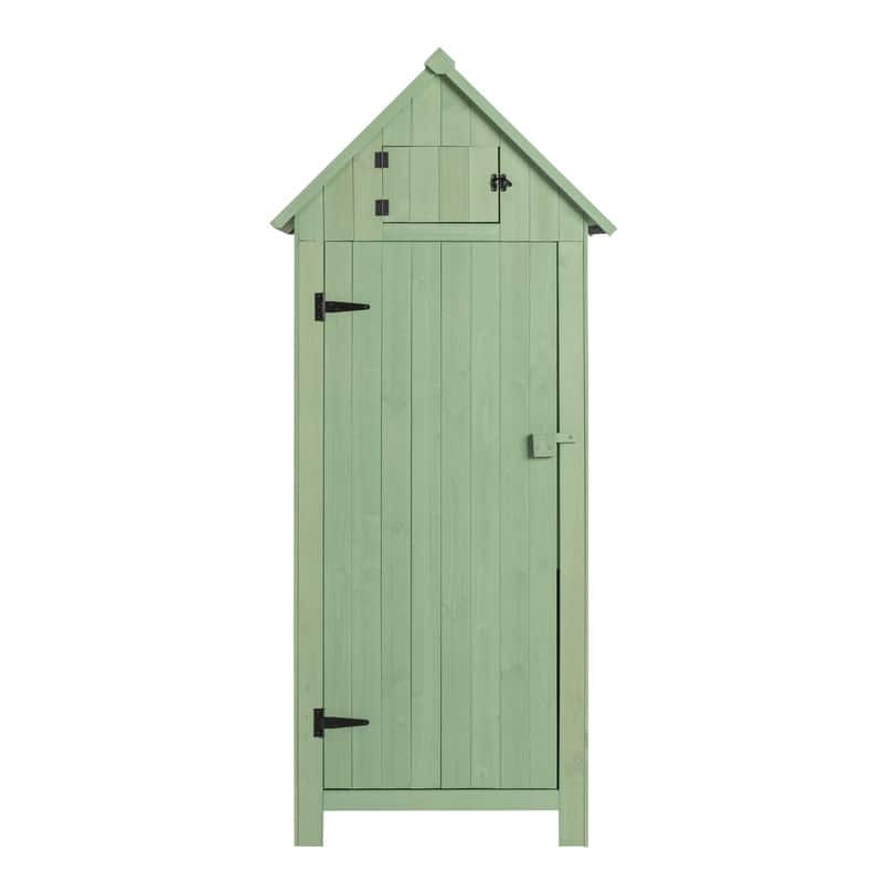 Single Door Wooden Garden Storage Shed