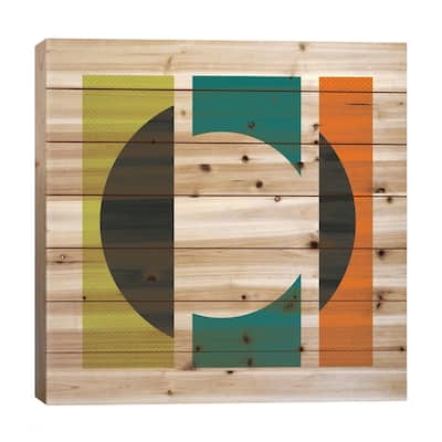 Missing Print On Wood by Jazzberry Blue - Multi-Color