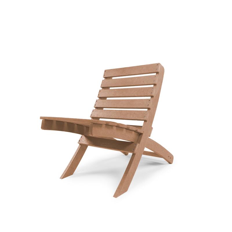 Versailles Quick Assembly All-Weather Outdoor Folding Patio Chair and Table Set - 3-piece