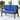 OVIOS Outdoor Steel Frame Bench Wicker Solid Pattern Cushion Loveseat