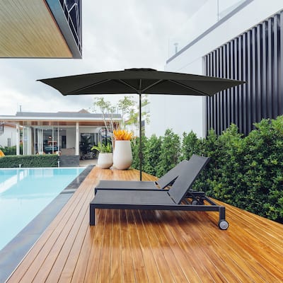 Island Umbrella Bimini Rectangular Market Umbrella Canopy