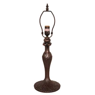 Meyda Tiffany 156680 Fleur 14" Tall Lamp Base