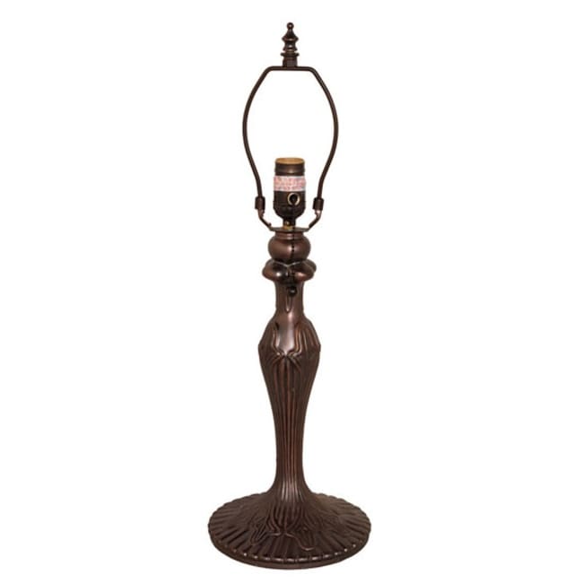 Meyda Tiffany 156680 Fleur 14" Tall Lamp Base