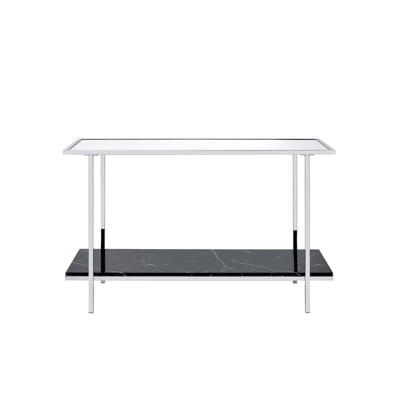 48" Angwin Console Table, Mirrored